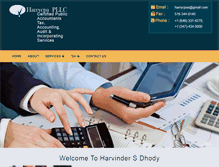 Tablet Screenshot of harrycpa.com